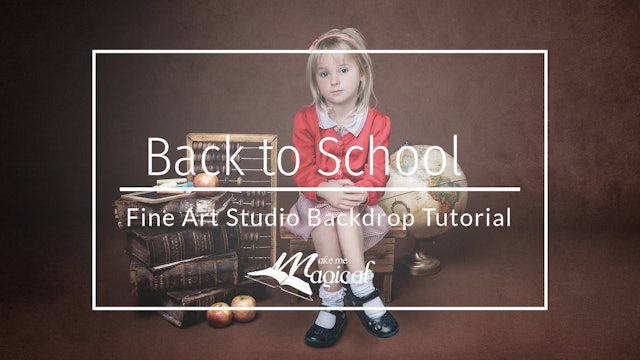 Back to School - Painterly Fine Art by Katie Forshaw - Makememagical March 2020