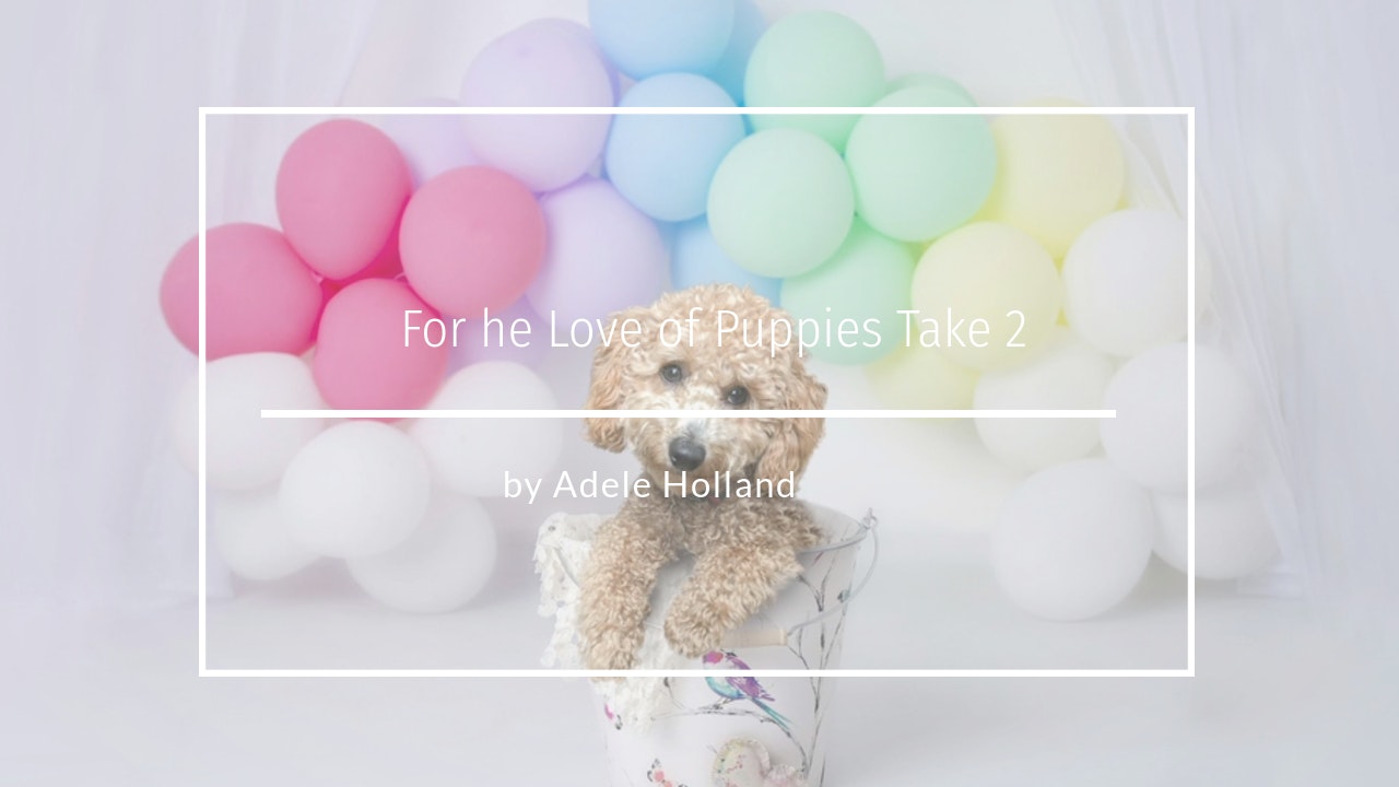 For the Love of Puppies Take 2!  by Adele Holland July 2020