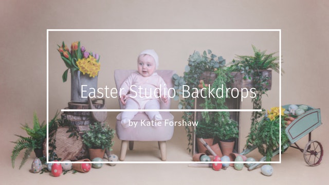 Easter Studio Backdrops by Katie Forshaw Makememagical March 2021