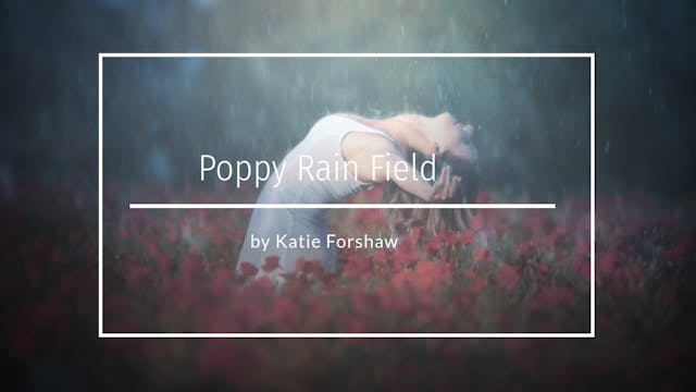 Poppy Rain Field by Katie Forshaw - M...