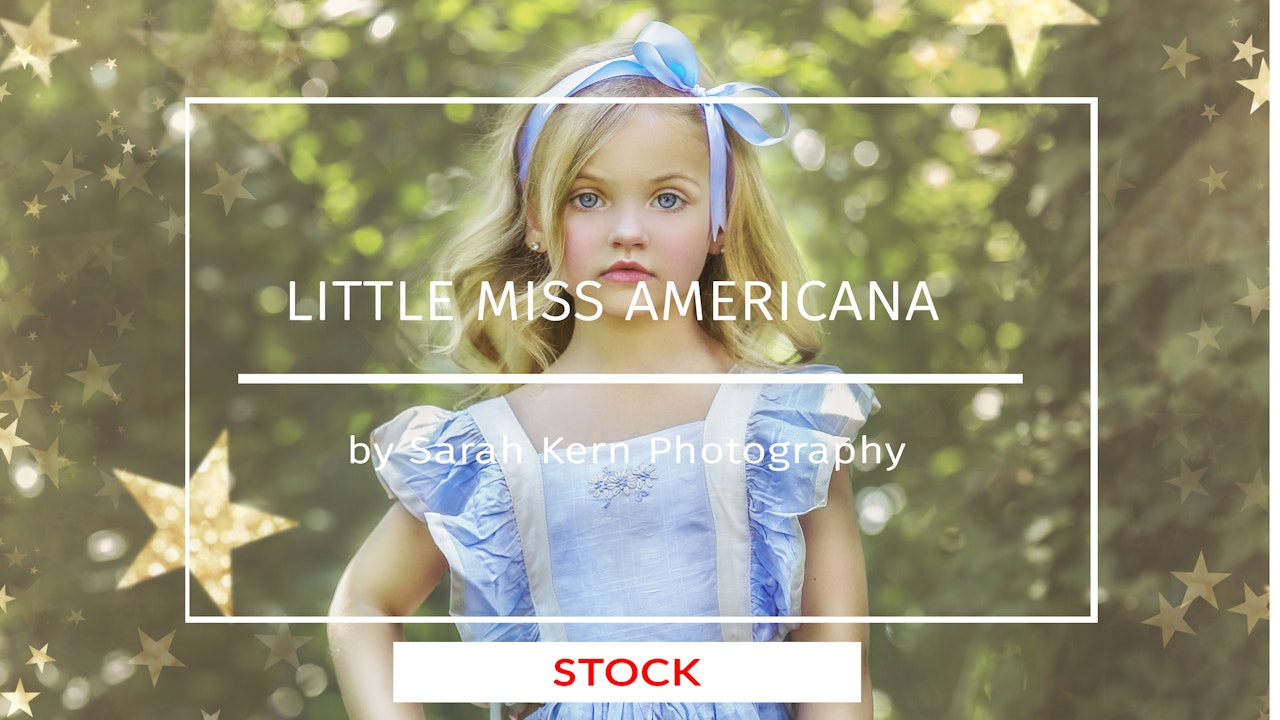Little Miss Americana by Sarah Kern Photography - July 2020