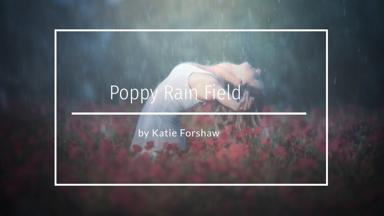 Sunny day to Rainy day Poppy Field edit by Katie Forshaw - August 2020