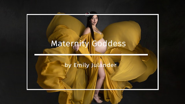 Maternity Goddess Tutorial by Emily Julander - April 2020