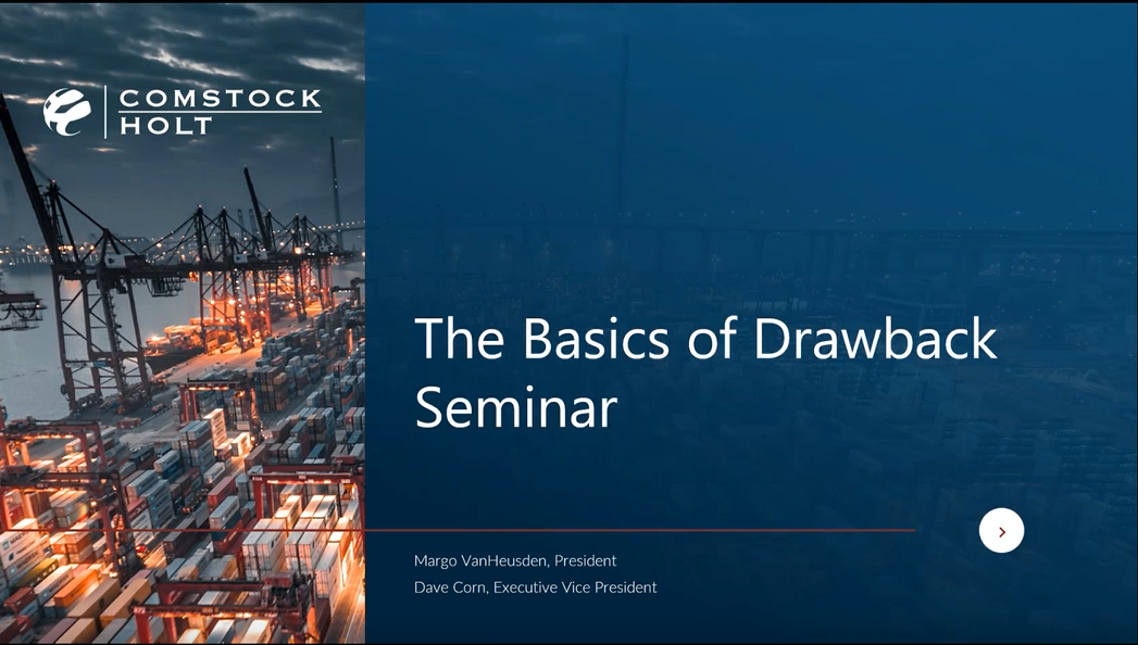 The Basics of Drawback 2026