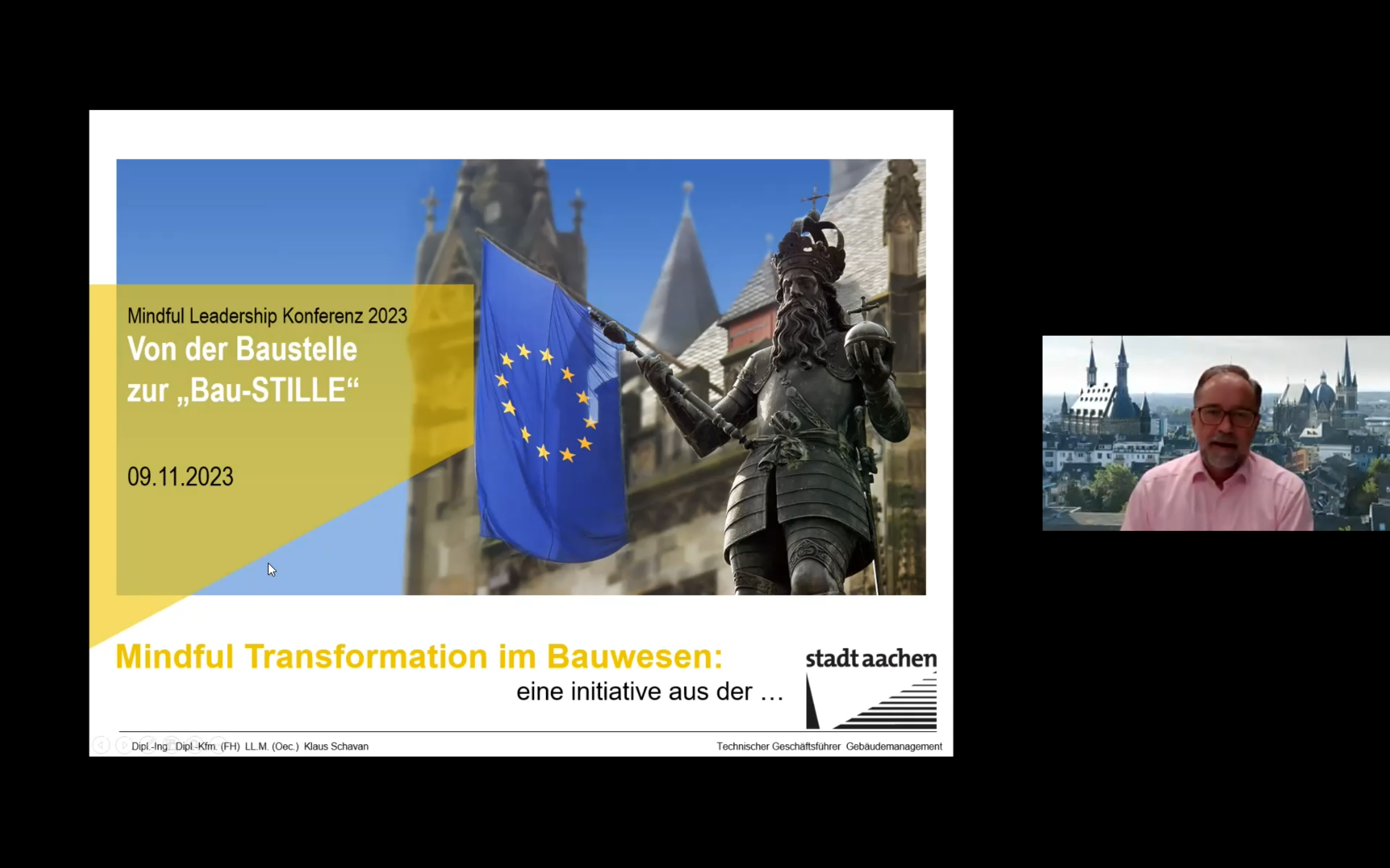 Von der Baustelle zur Bau-Stille