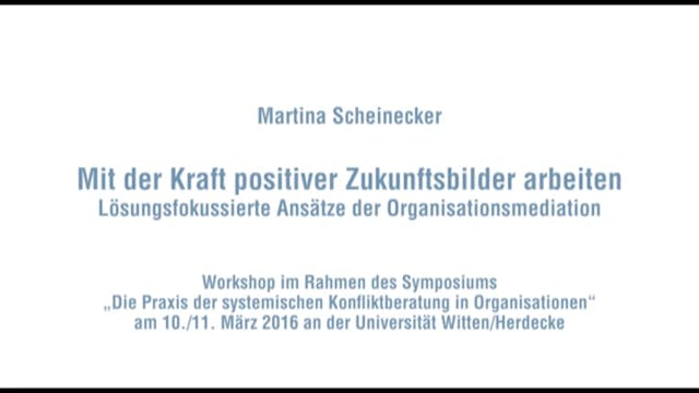 Mit der Kraft positiver Zukunftsbilde...