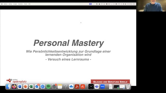 Personal Mastery