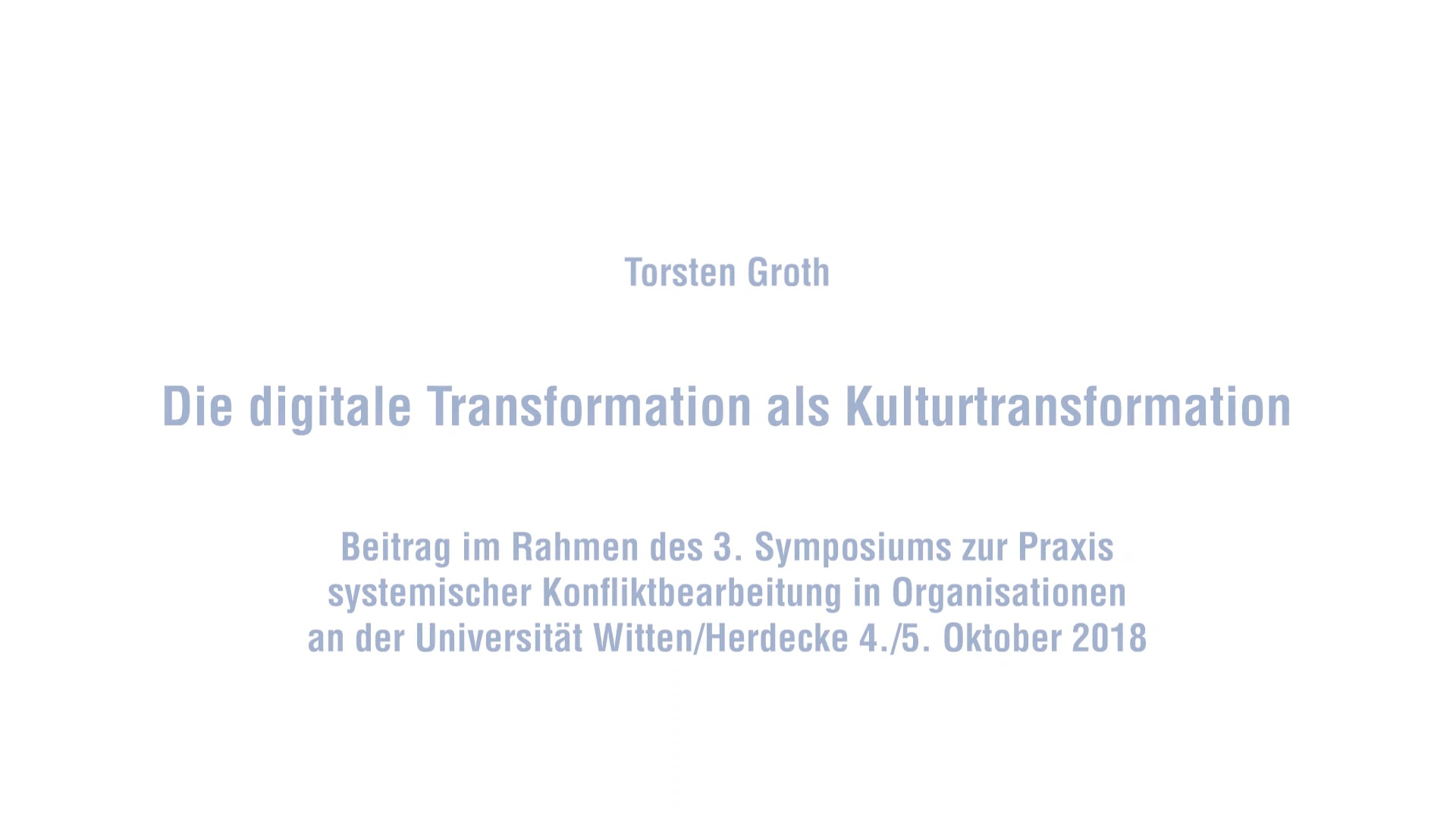 Die digitale Transformation als Kulturtransformation