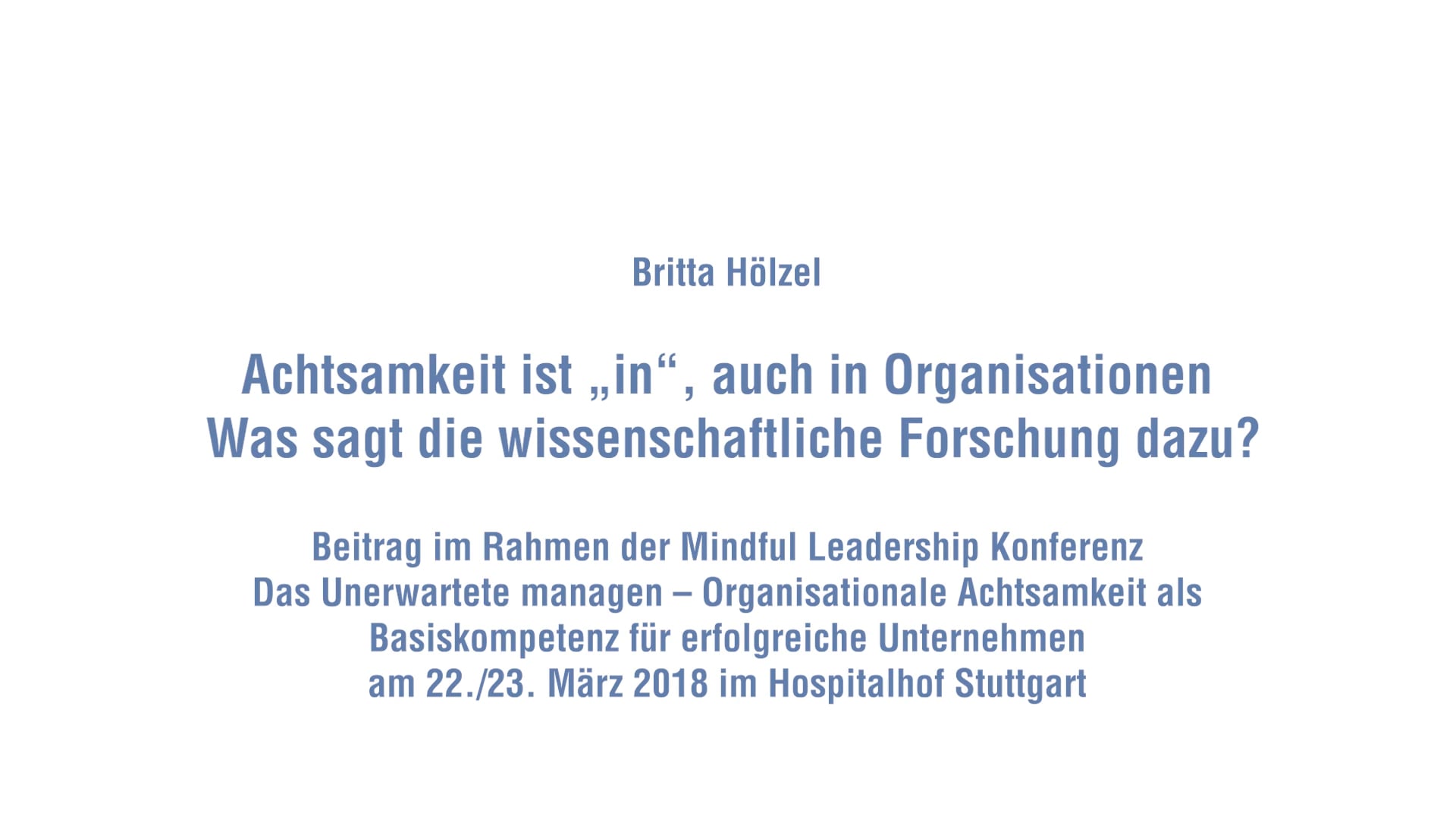 Wissenschaftliche Erforschung der Achtsamkeitsmeditation