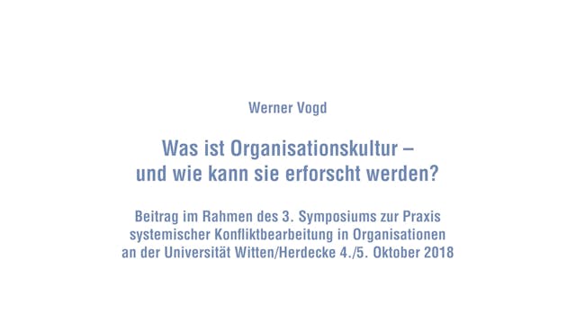 Was ist Organisationskultur und wie k...