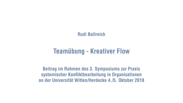 Kreativer Flow