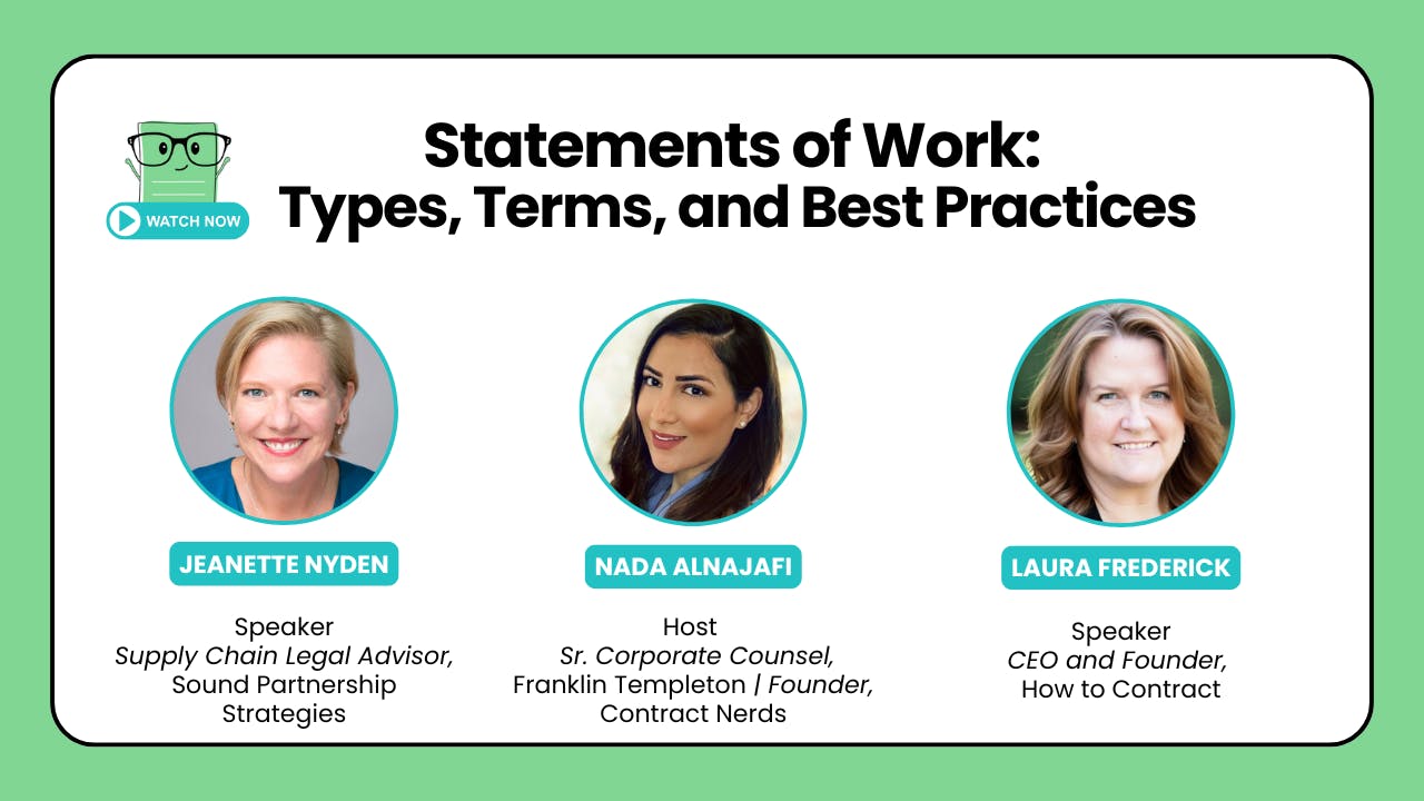 Statements of Work: Types, Terms, & Best Practices