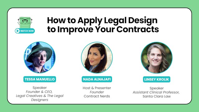 How to Apply Legal Design to Improve Your Contract