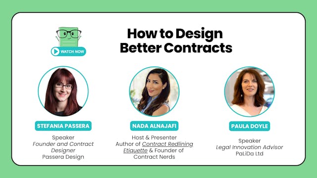 Recording: How to Design Better Contracts