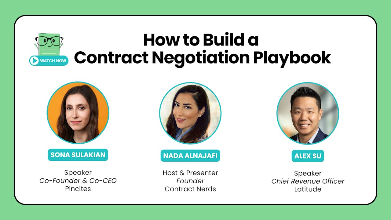 How to Build a Contract Negotiation Playbook