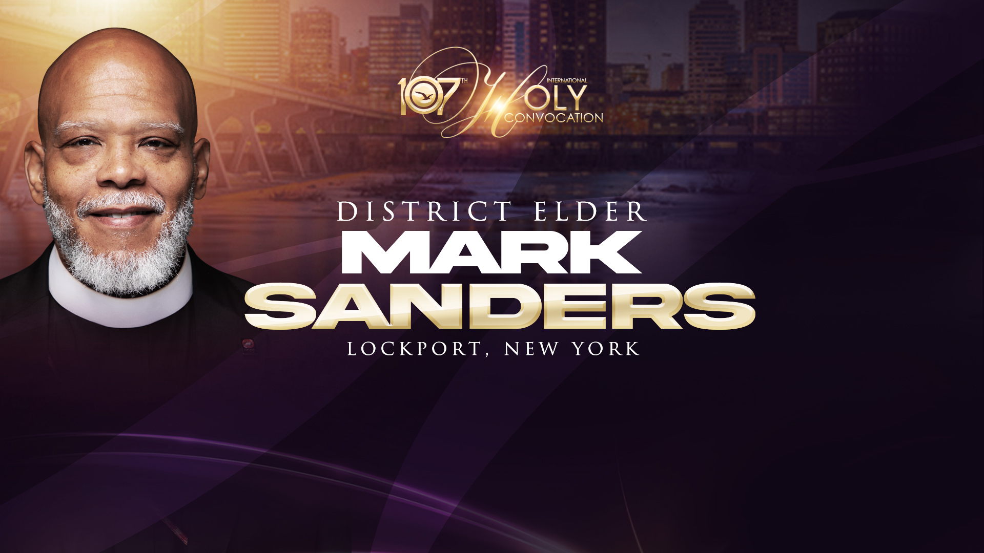 107th Holy Convocation | Friday Midday Worship | District Elder Mark Sanders