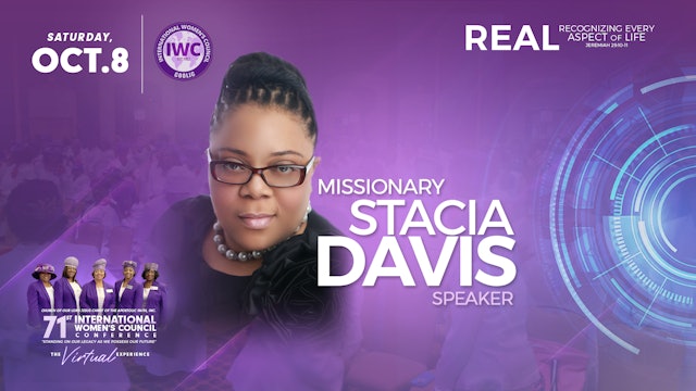 Midday Worship with Missionary Stacia Davis 