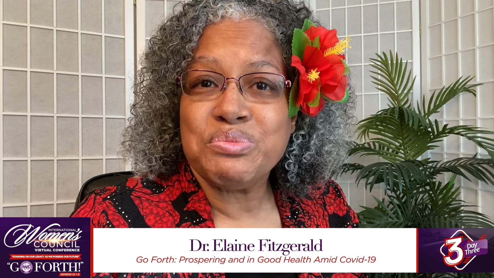 Midday Workshop: Go Forth: Prospering and in Good Health Amid Covid19