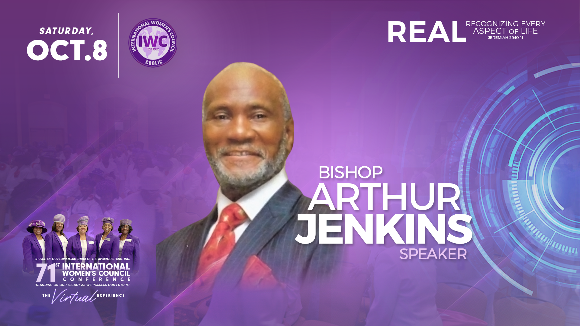 Evening Worship with Bishop Arthur Jenkins