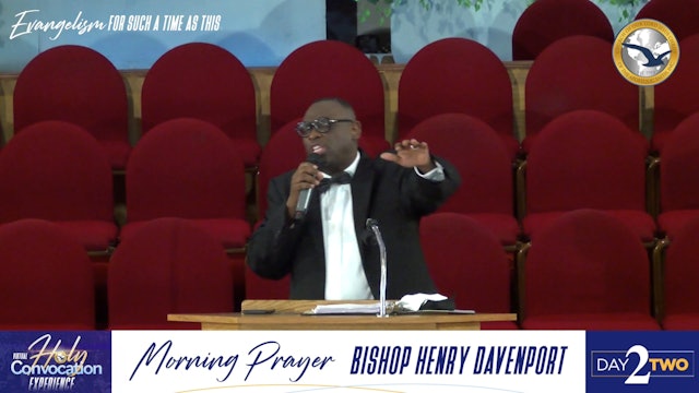 Morning Prayer with Bishop Henry Davenport