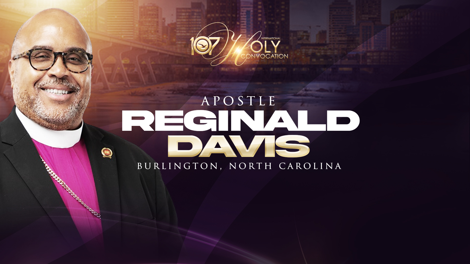 107th Holy Convocation | Sunday Morning Worship & Consecration/Ordination | Apostle Reginald Davis