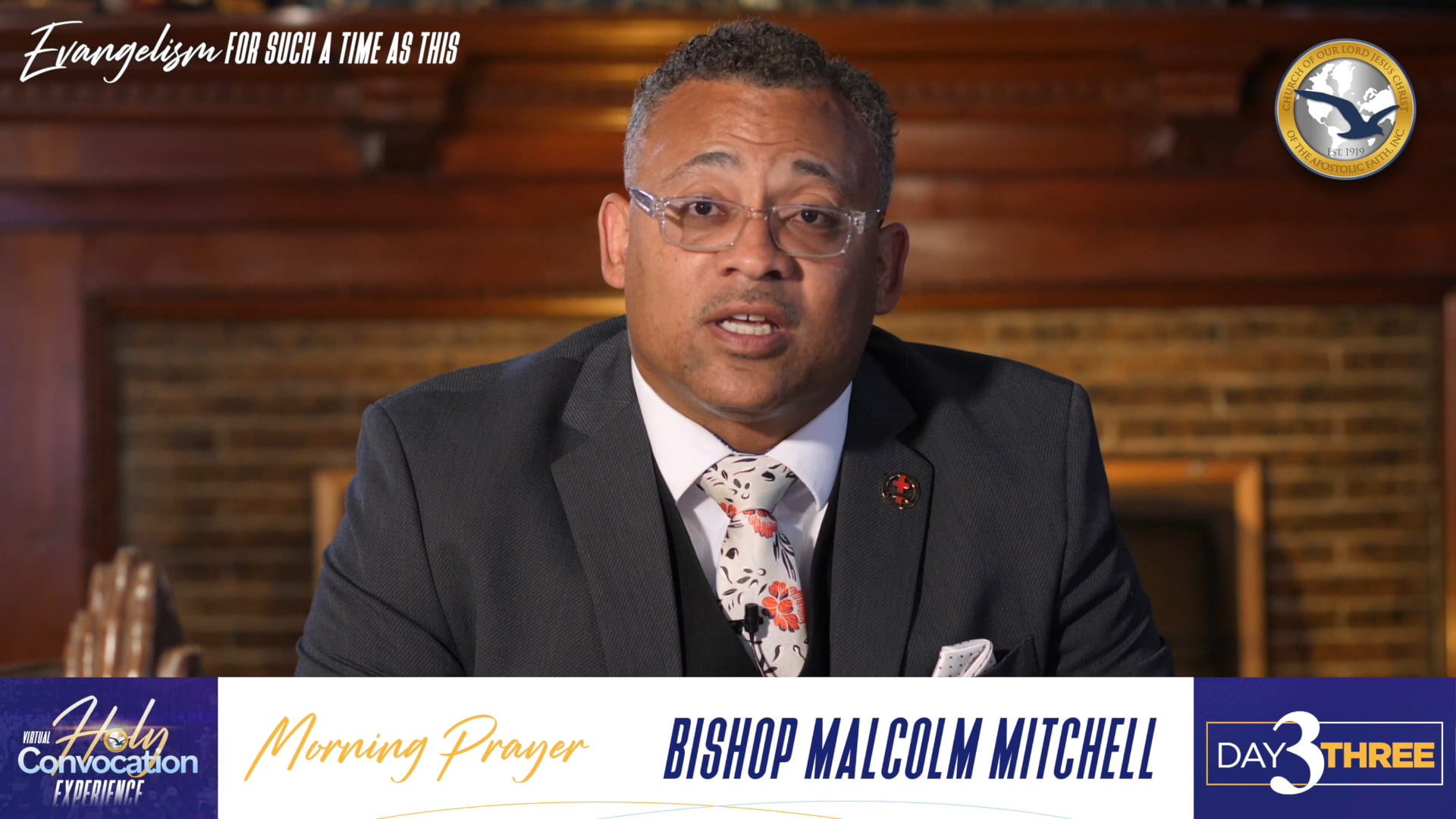 Morning Prayer with Bishop Malcom Mitchell