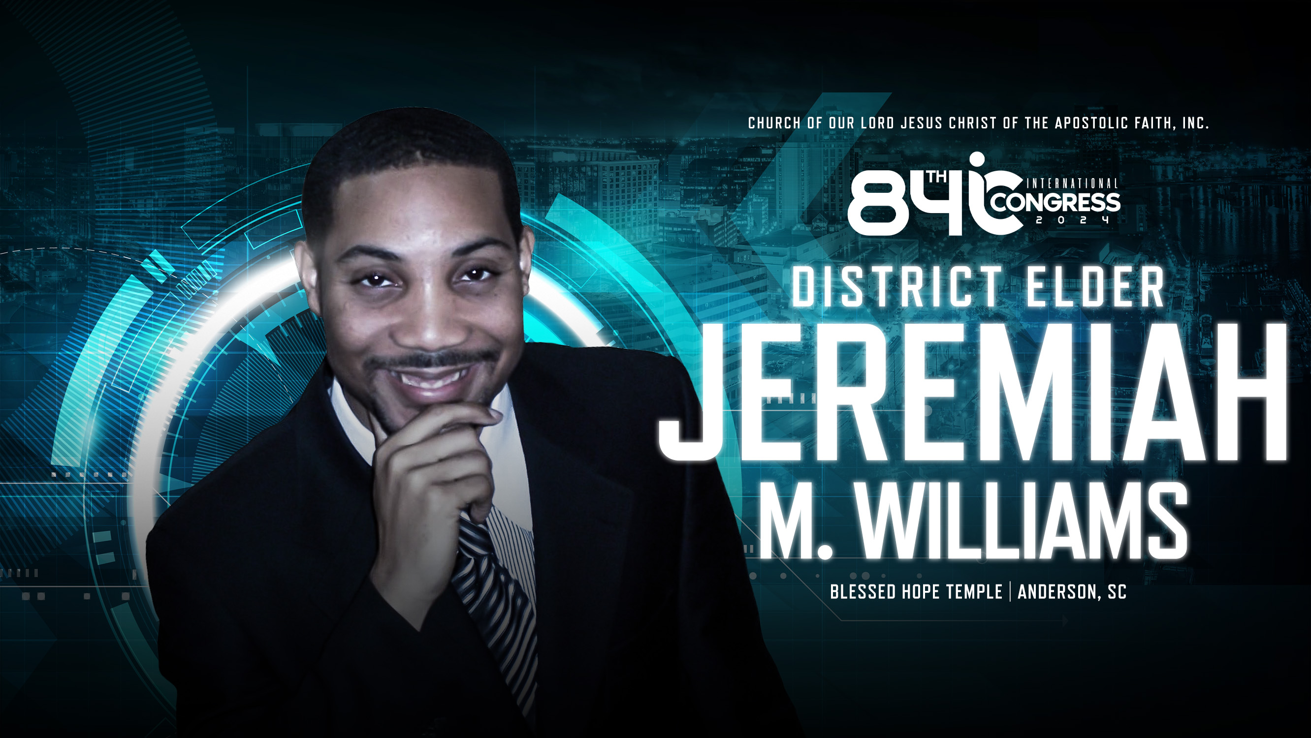 Mid-Day Worship with District Elder Jeremiah Williams