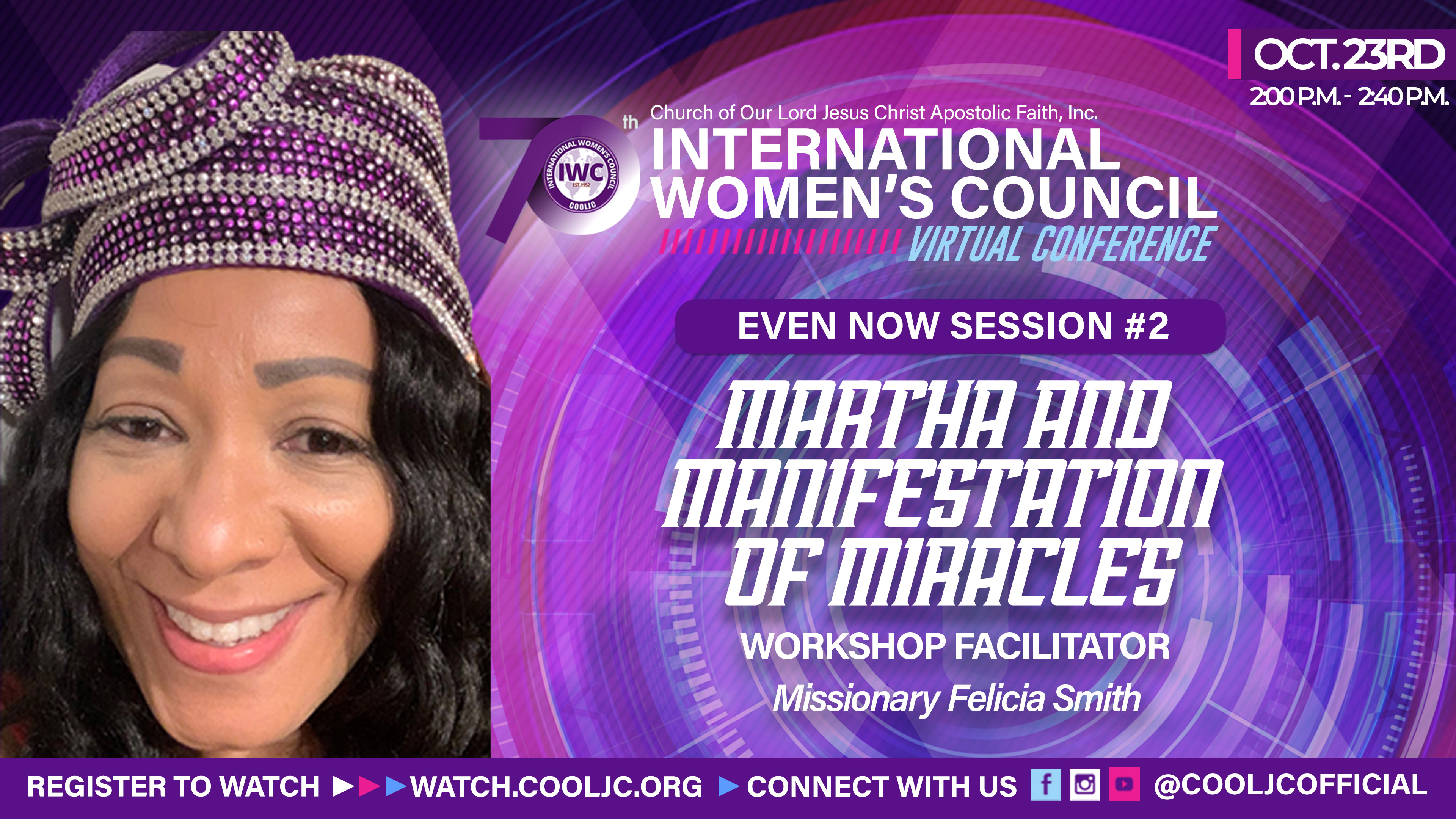 Midday Workshop with Missionary Felicia Smith