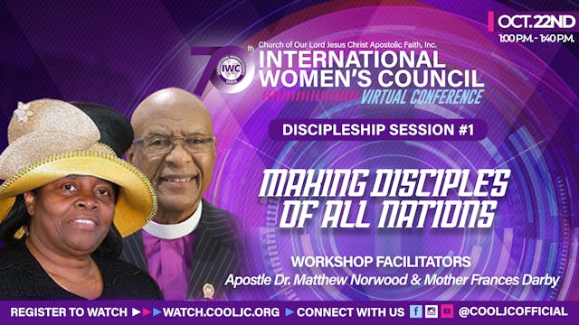 Midday Workshop with Apostle Dr. Matt...