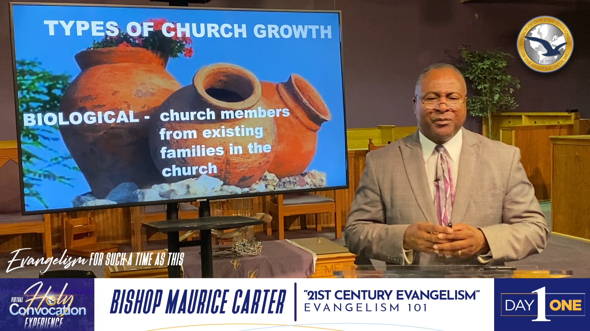 Afternoon Evangelism Workshop with Bishop Maurice Carter