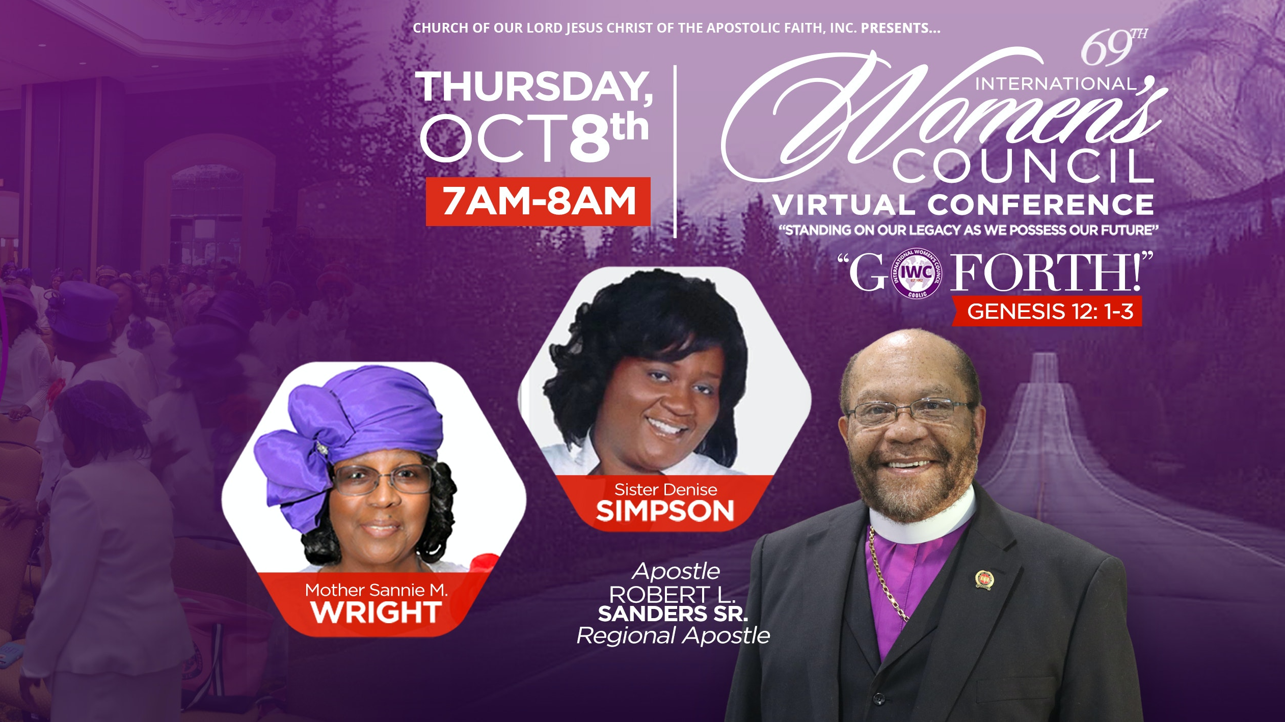 Morning Glory Prayer with Lady Sannie M. Wright and Sister Denise Simpson