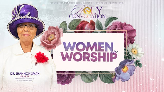 Women in Worship with Dr. Shannon Smi...