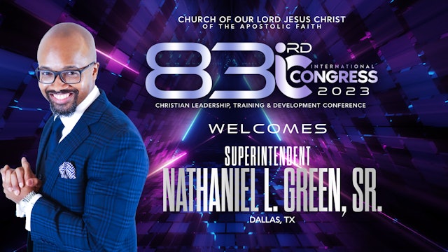 Evening Worship  with Pastor Nathaniel Green