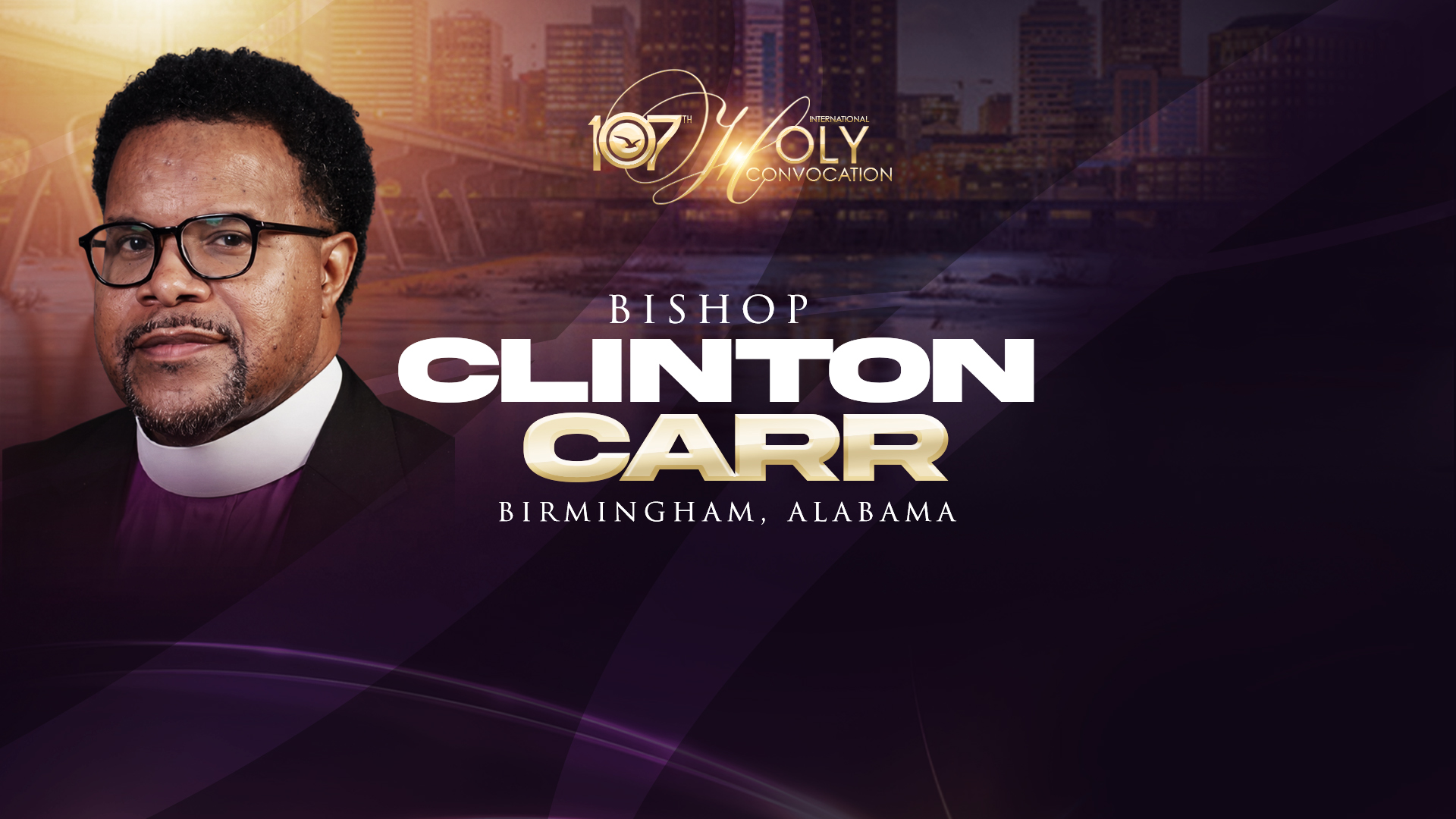 107th Holy Convocation | Thursday Midday Worship | Bishop Clinton Carr, Jr.