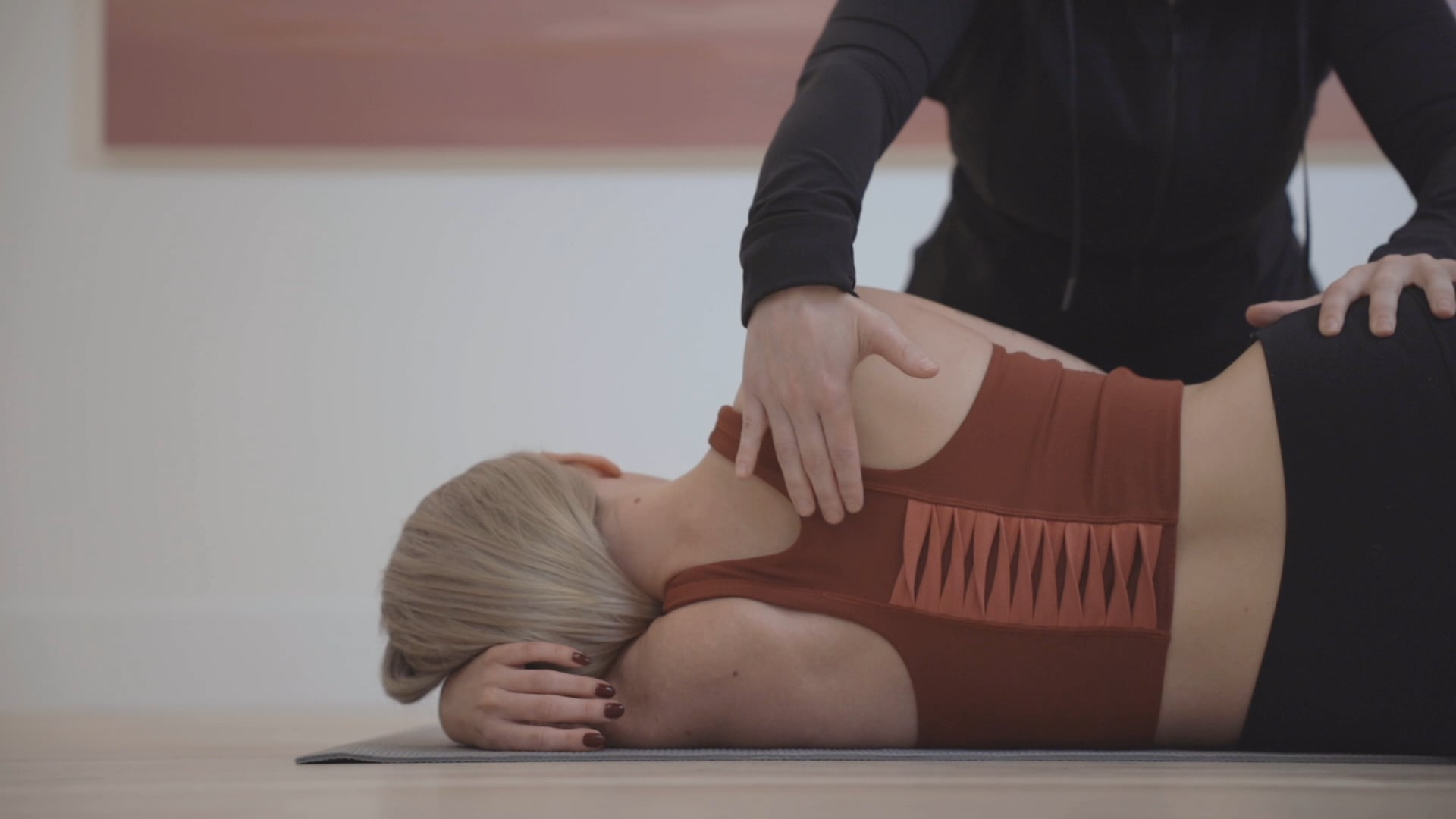 Spinal Alignment Lying Down