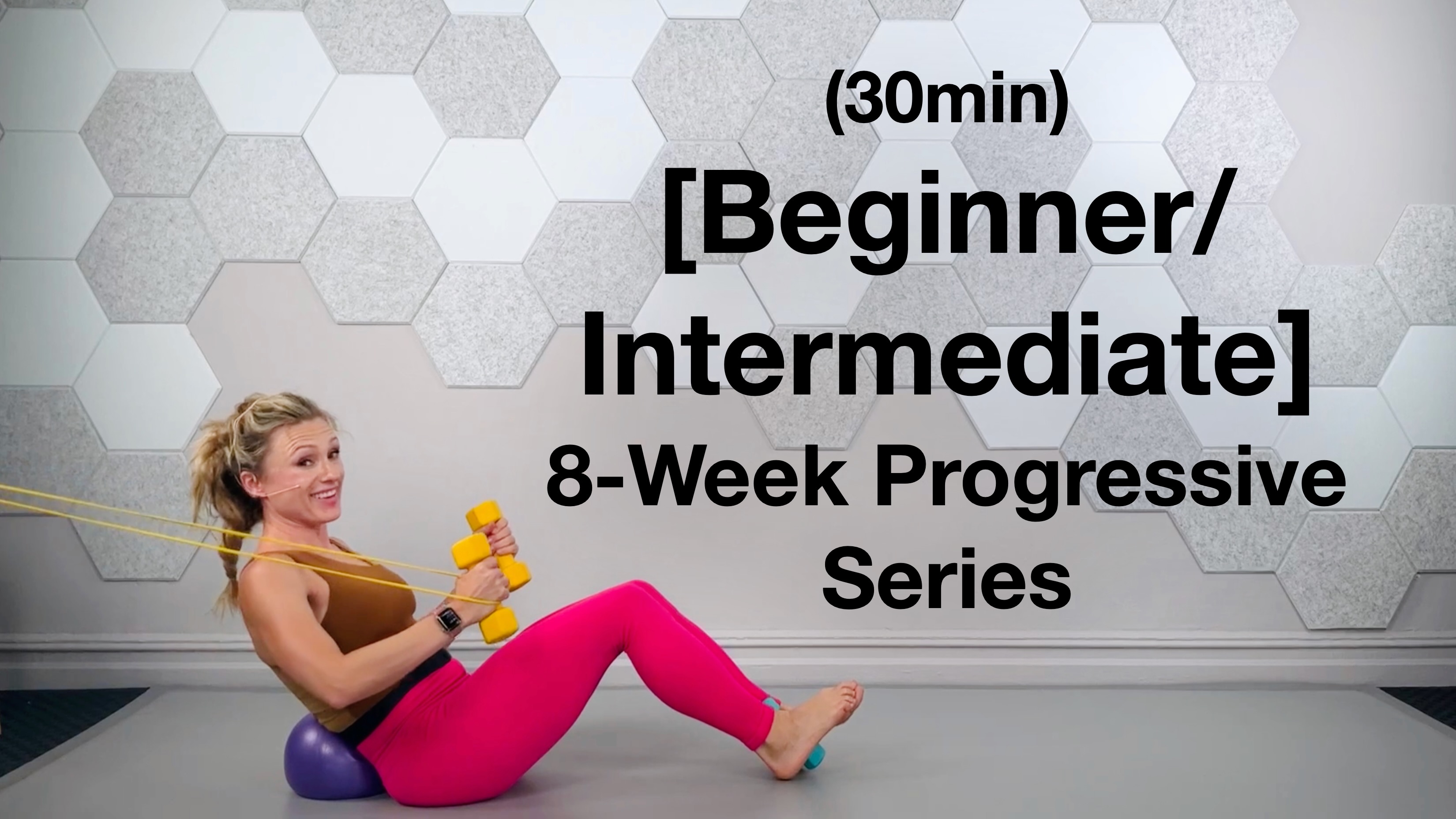 GOING FOR THE HOLD!       30mins TOTAL BODY          [Level 1]