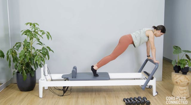 Upper body focused Reformer with Gabi 