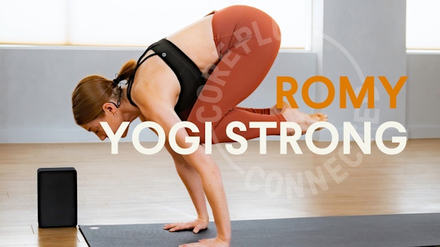LIVE STREAM - Yogi Strong with Romy (30 mins)