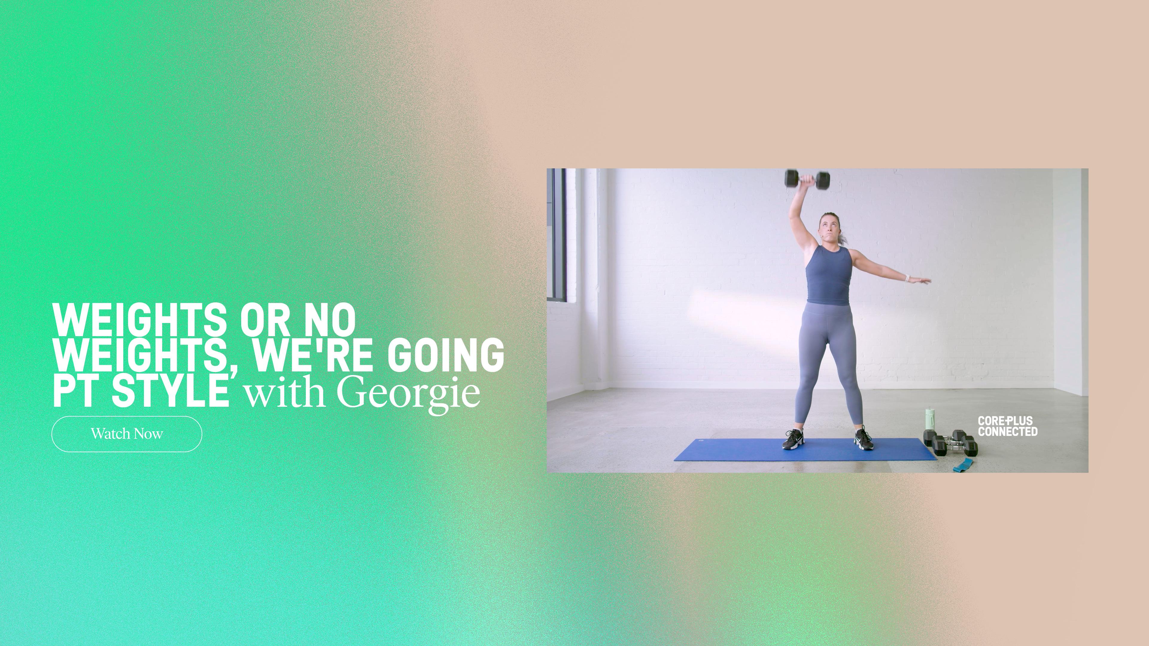 Previous Drops: Weights or No Weights, We're Going PT Style