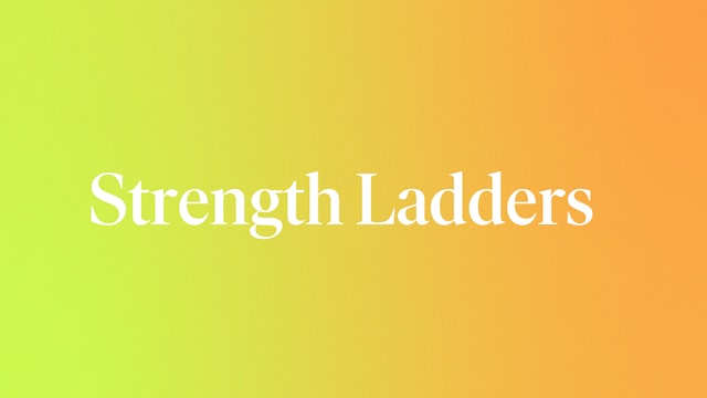 Some Of Our Favourite Strength Ladder Classes