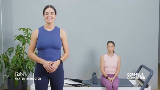 Express Lower Body reformer with Gabi...