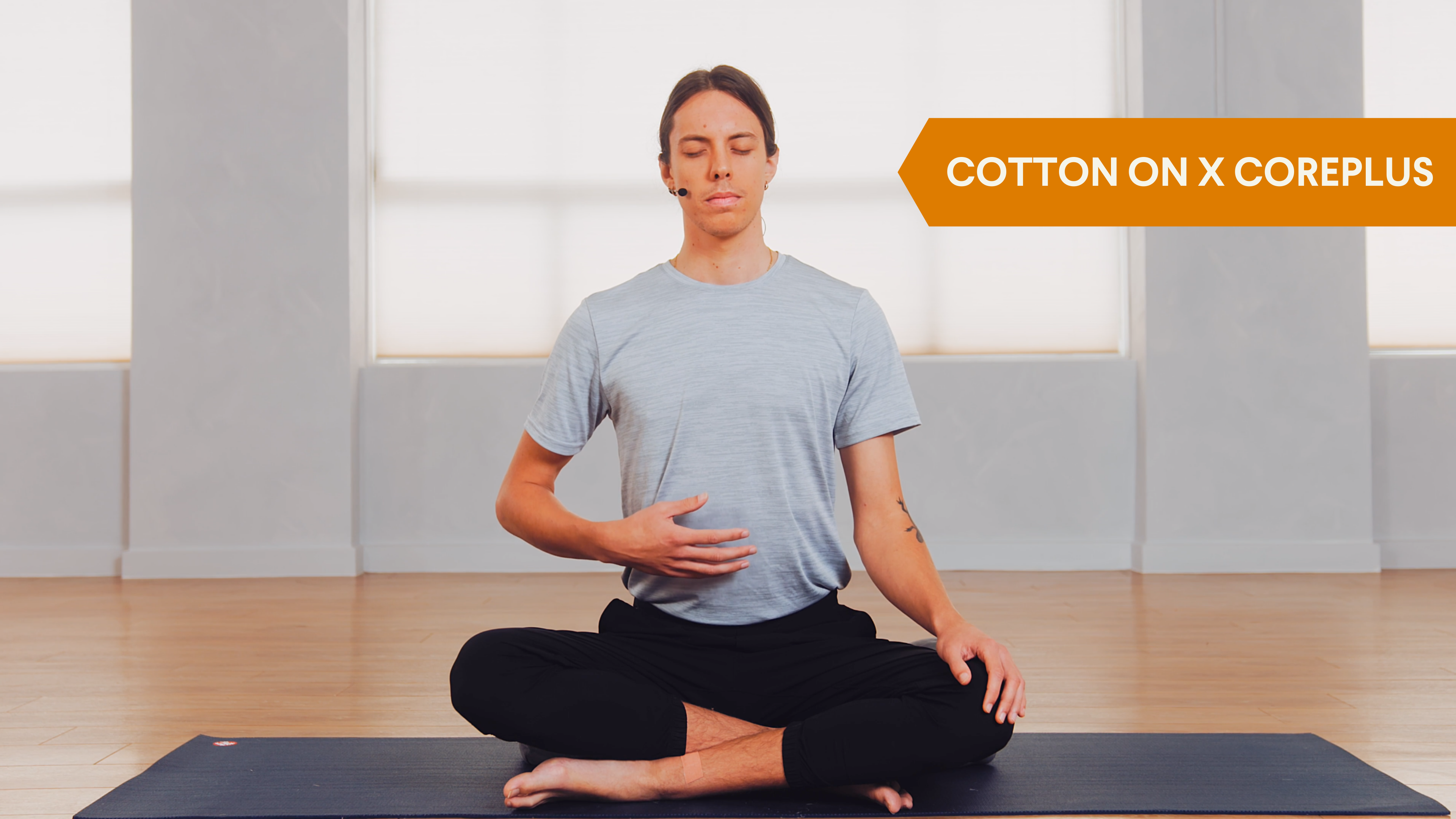 COTTON ON x COREPLUS - Inhale Exhale Breath Practice with Sammy