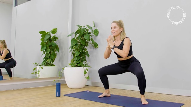 Pregnancy Friendly Cardio and Lower Body Strengthening with Amy
