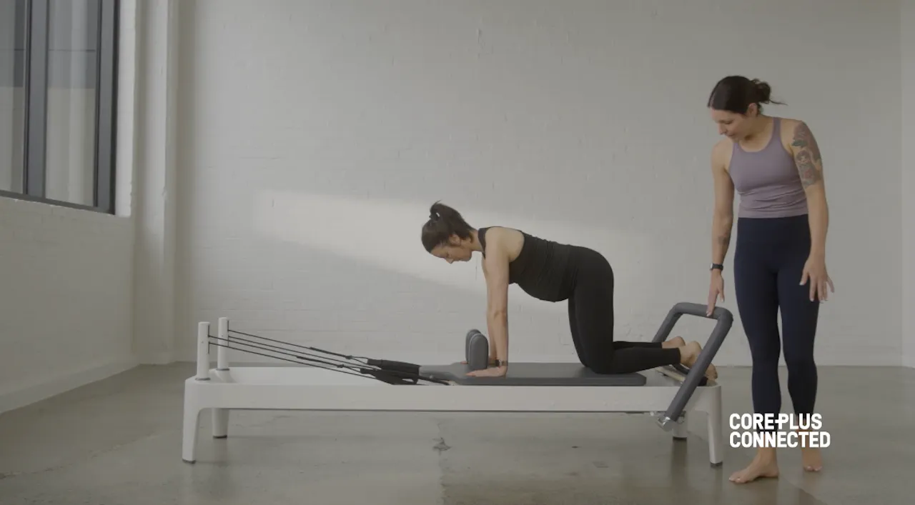 Pre-Natal Reformer Pilates Adjustments with Nicole - CorePlus Connected