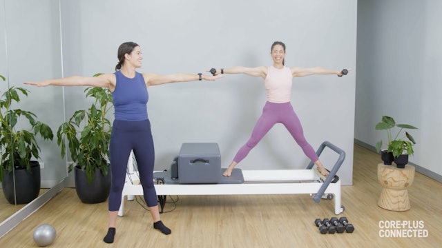 Athletic Reformer Pilates with Gabi and Susie