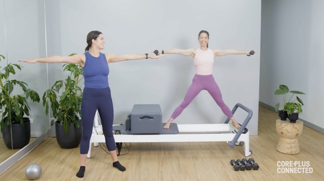 Athletic Reformer Pilates with Gabi and Susie