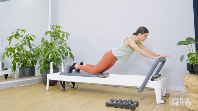 Upper Body Focused Reformer with Gabi