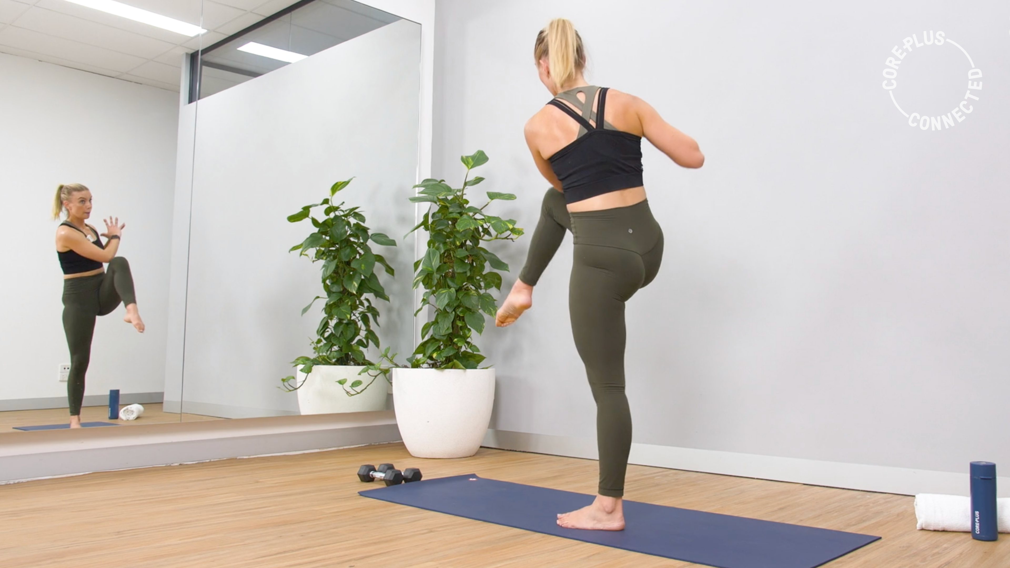 Hot Mat Pilates Intermediate with Emily 