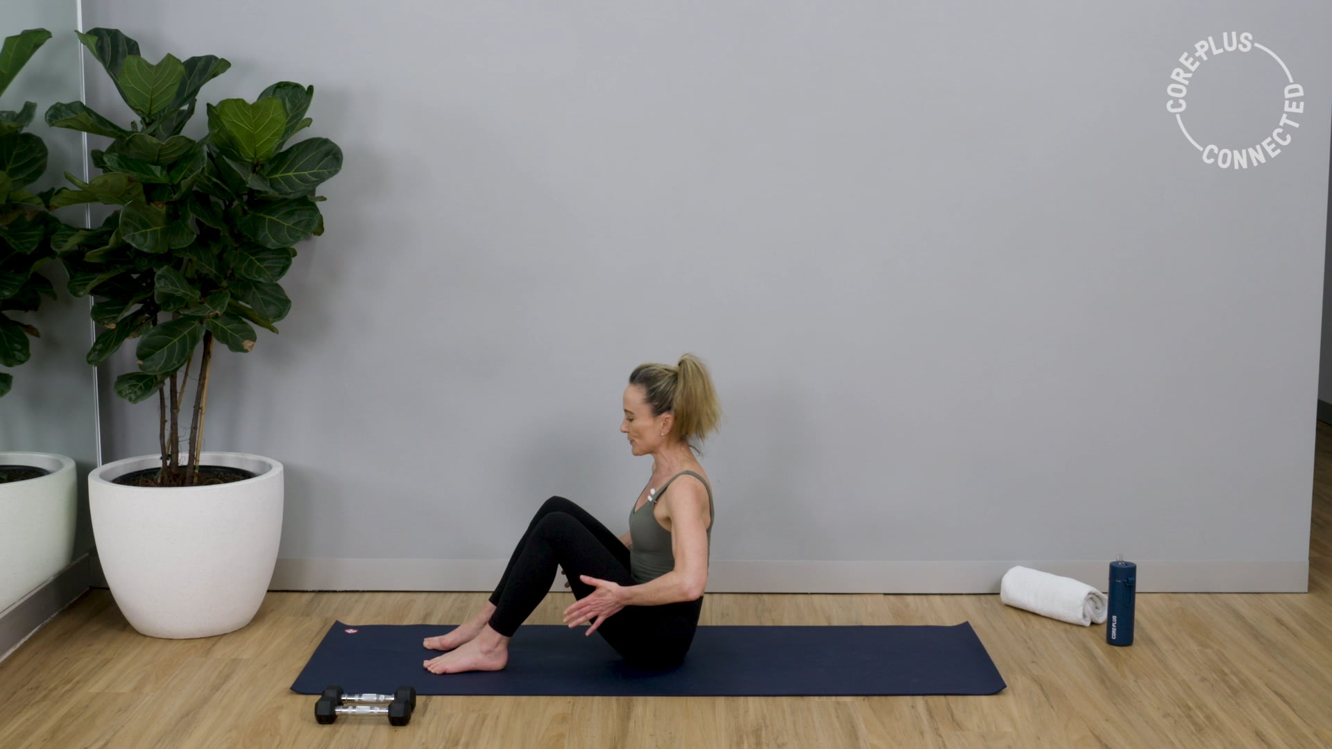 Hot Mat Pilates with Carnie (45 mins) - Training Video