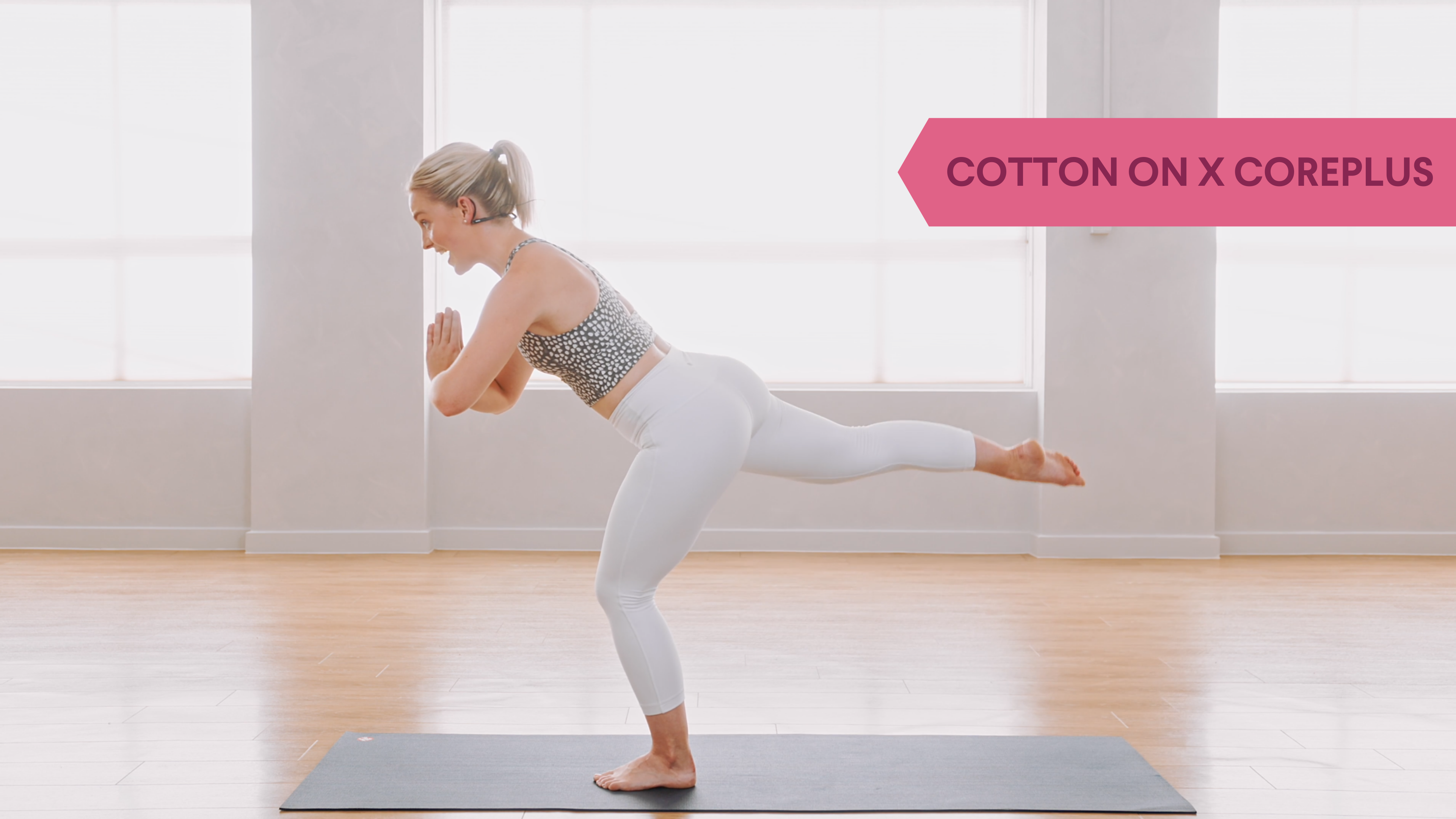 COTTON ON X COREPLUS - Lower Ladder with Maddi